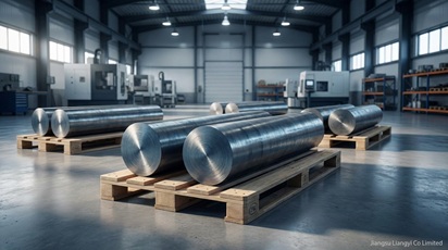 Forged Steel Round Bar – open die forged round bar up to Ø2000 mm, 30 tons, carbon steel and alloy steel
