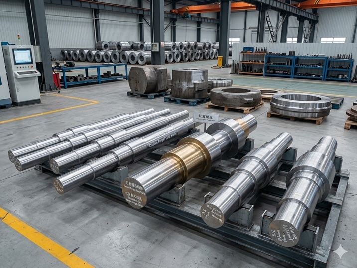Forged Steel Shafts manufactured by Jiangsu Liangyi