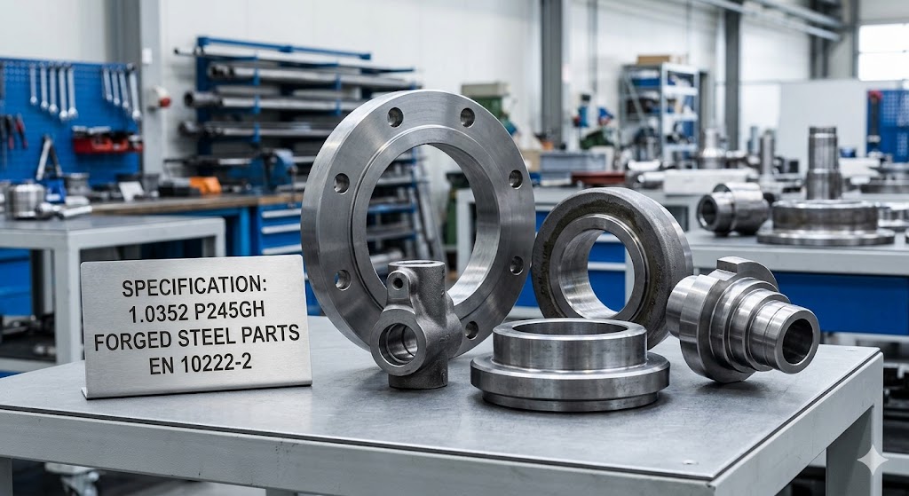 1.0352 P245GH Forged Steel Parts EN 10222-2
