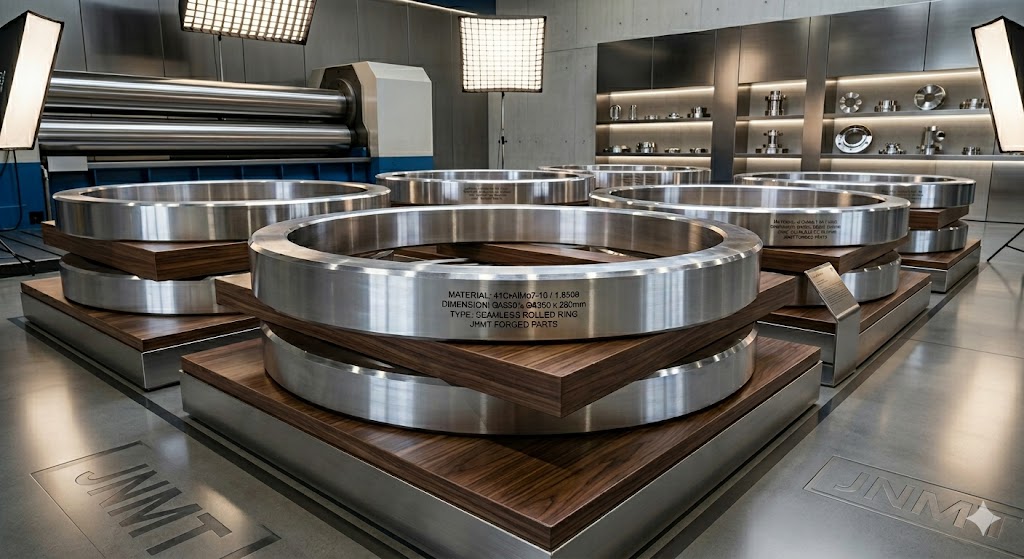 41CrAlMo7-10 Seamless Rolled Rings OD up to 5000mm — 1.8509 Nitriding Steel