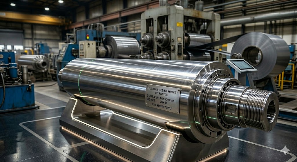1.2327 Forged Cold Mill Work Rolls Steel Industry