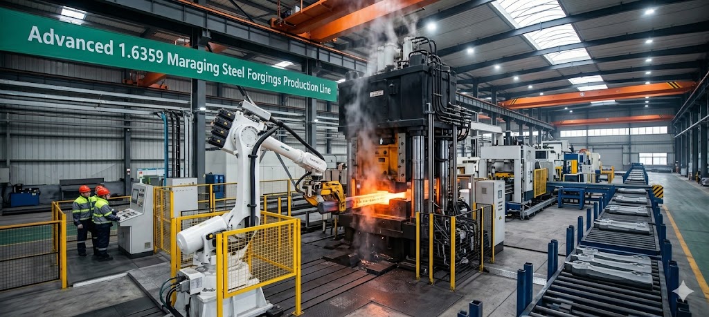 1.6359 Maraging Steel Forgings Production Line | Jiangsu Liangyi Forging Factory in Jiangyin, China