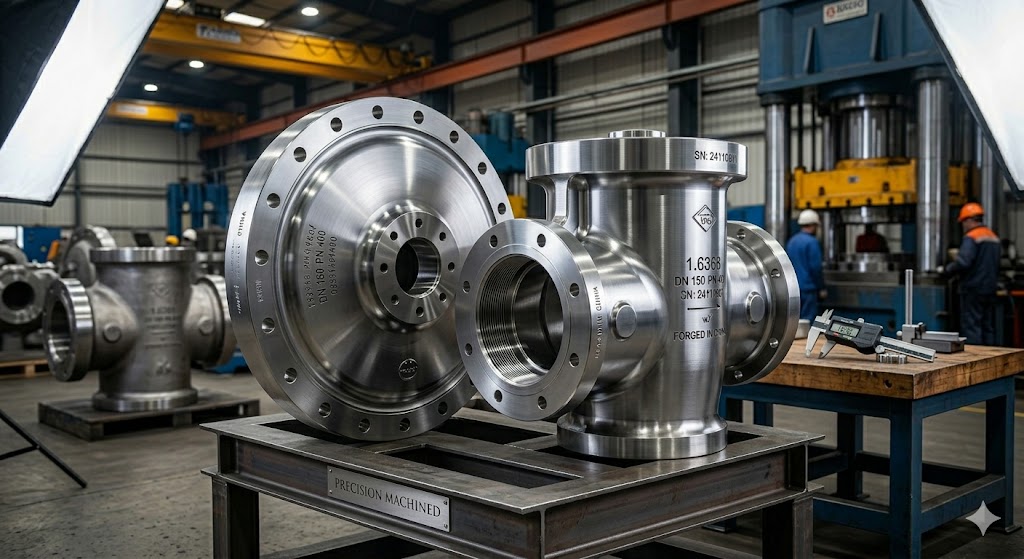 1.6368 forged valve bodies & bonnets for high pressure applications