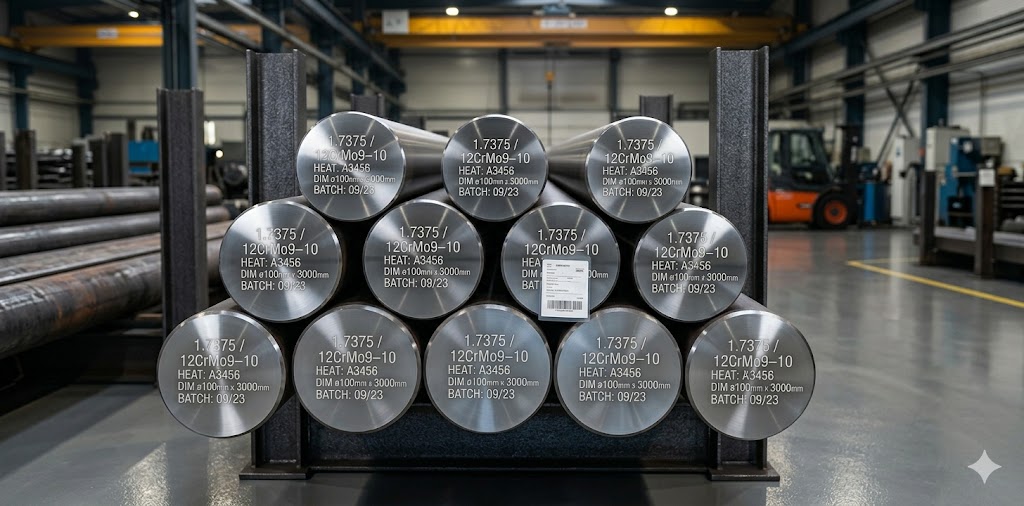 1.7375 12CrMo9-10 Forged Steel Round Bars