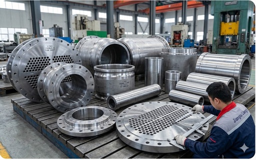 1.7383 (11CrMo9-10) Hollow Forgings — Tube Sheets, Channel Flanges and Shells for High-Temperature Pressure Vessels