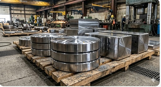 11CrMo9-10 (1.7383) Forged Discs, Blocks and Frac Pump Fluid End Blanks — 2.25Cr-1Mo Steel, Up to 30 Tons Per Piece
