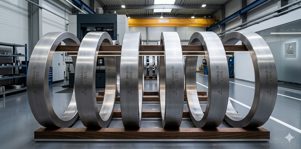 12CrMo9-10 1.7375 Seamless Rolled Forged Rings
