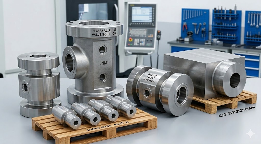 1.4562 forged valve bodies, pump components for oil & gas, chemical and power generation industries