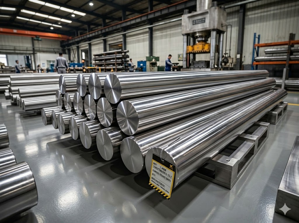 1.4606 X5NiCrTiMoVB25-15-2 forged round bars manufactured by Jiangsu Liangyi, China