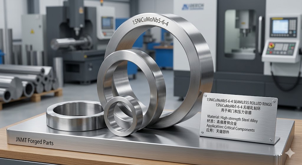 15NiCuMoNb5-6-4 seamless rolled rings for valves & pressure vessels
