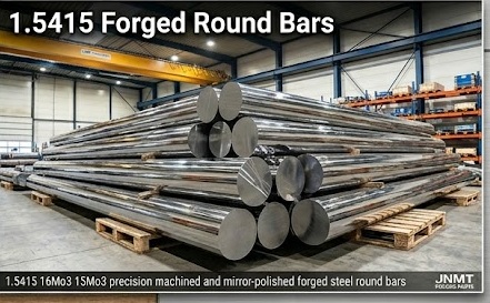 1.5415 16Mo3 15Mo3 forged steel round bars for industrial uses