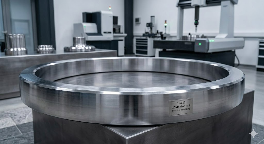 1.6311 20MnMoNi4-5 seamless rolled ring for boiler industry