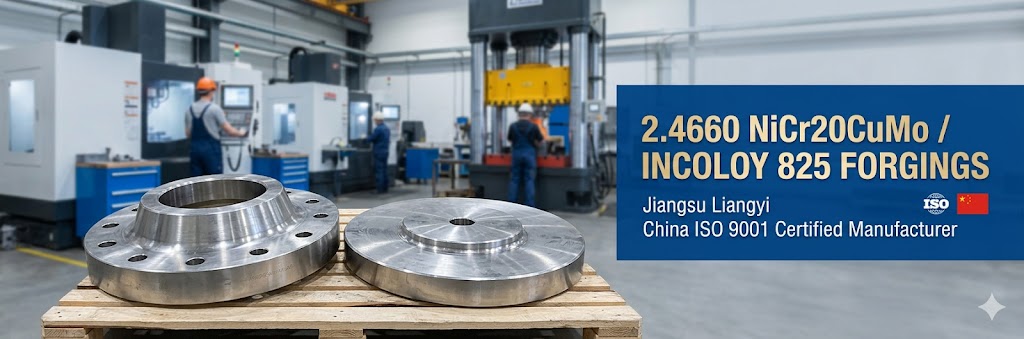 2.4660 NiCr20CuMo Forged Parts - China ISO Certified Manufacturer Jiangsu Liangyi