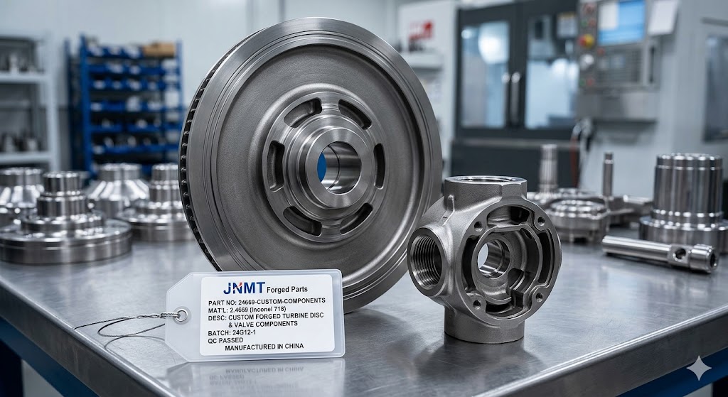 Custom 2.4669 Forged Turbine Disc and Valve Components China Manufacturer