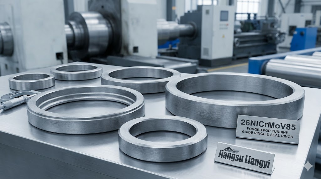 26NiCrMoV85 Seamless Rolled Forged Rings for Turbine Guide Rings and Seal Rings — Jiangsu Liangyi