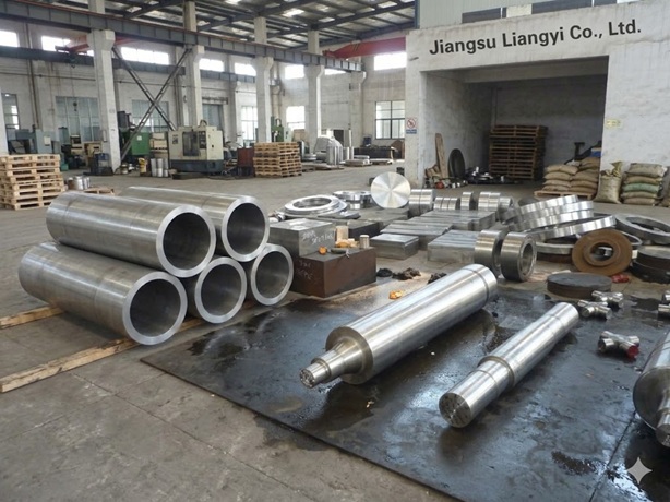 39NiCrMo3 (1.6510) alloy steel open die forgings - forged bars, seamless rolled rings, gear shafts manufactured by Jiangsu Liangyi China