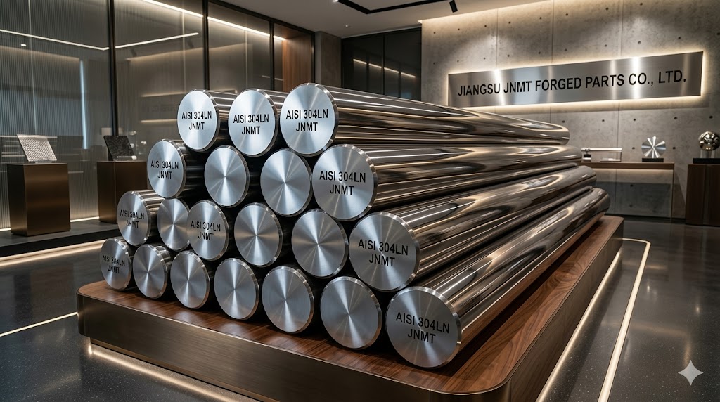 AISI 304LN forged round bars and stainless steel rods from Jiangsu China manufacturer