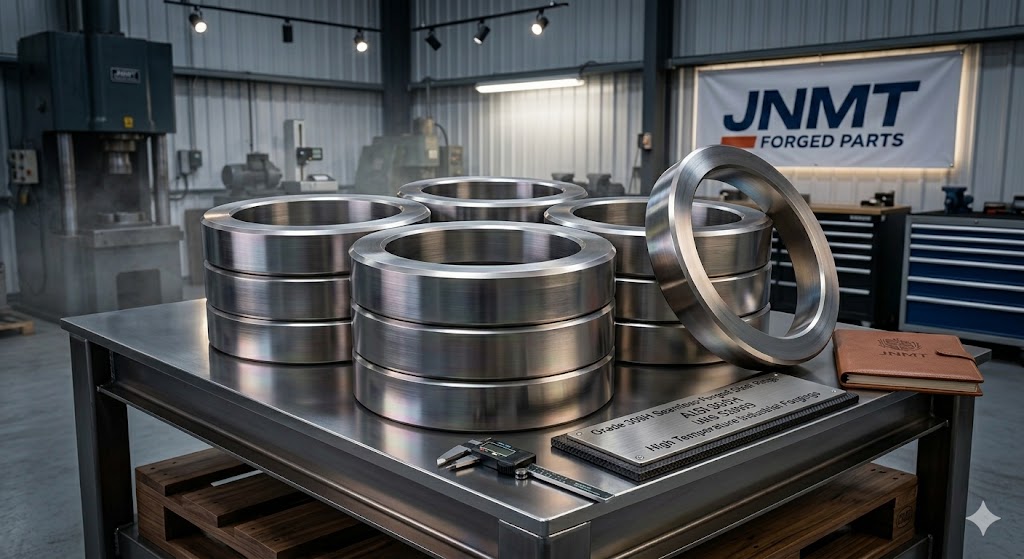 AISI 309H Seamless Rolled Forged Rings — UNS S30909 High Temperature Industrial Forgings