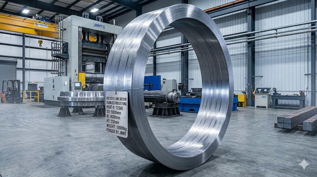 AISI 9310 Seamless Rolled Ring — UNS G93100 Ring Rolling up to 5000mm OD for Heavy Rotating Equipment
