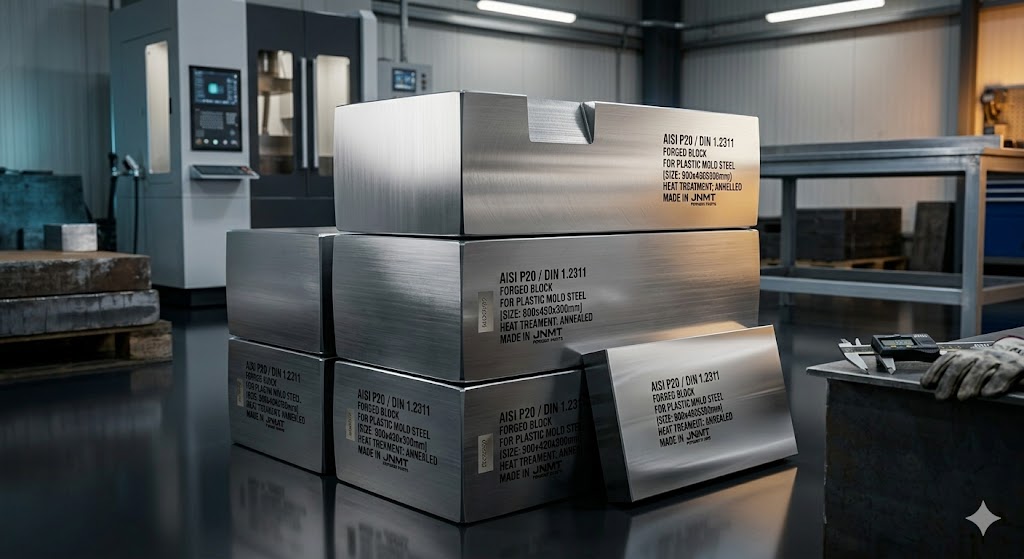 AISI P20 forged blocks and plates for plastic mold steel