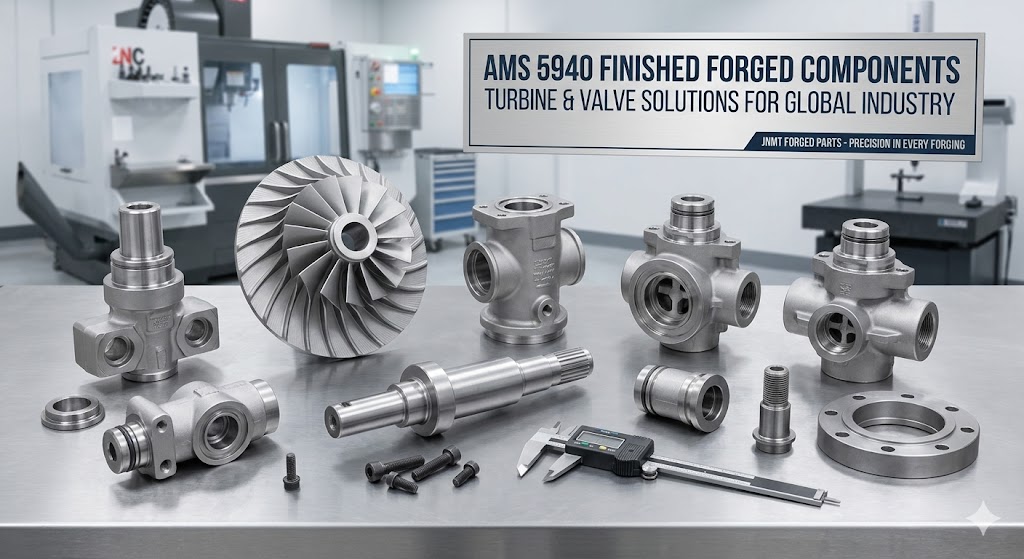 AMS 5940 Finished Forged Turbine & Valve Components for Global Industry