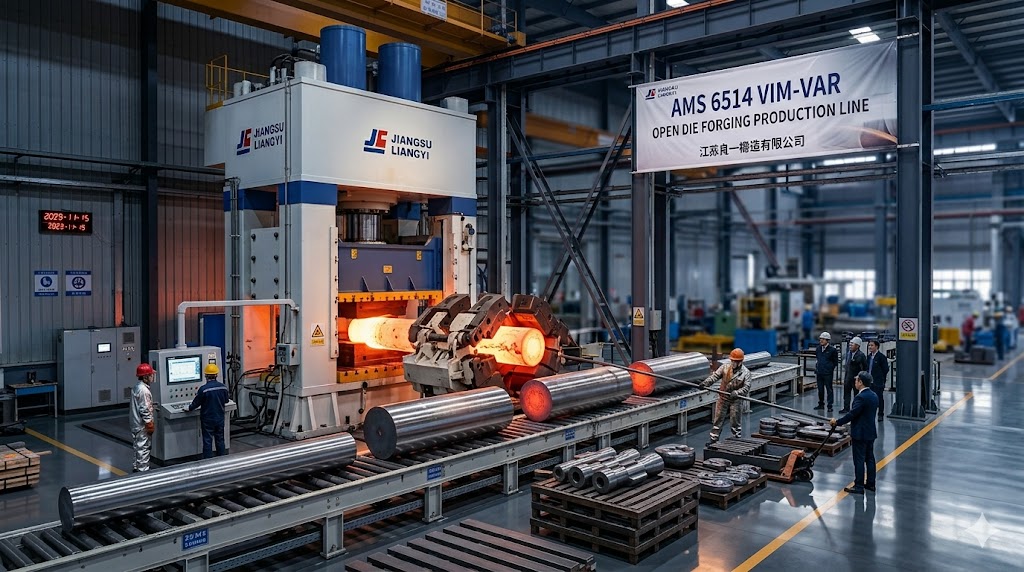 AMS 6514 Open Die Forging Production Line - Jiangsu Liangyi