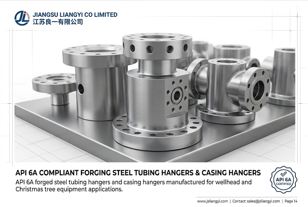 Forging Steel Tubing Hangers and Casing Hangers manufactured by Jiangsu Liangyi