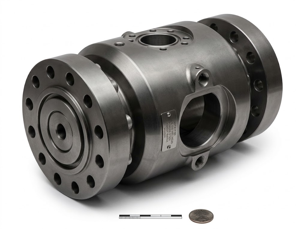 ASTM A105 Forged Steel Ball Valve Closure for Oil & Gas Wellhead