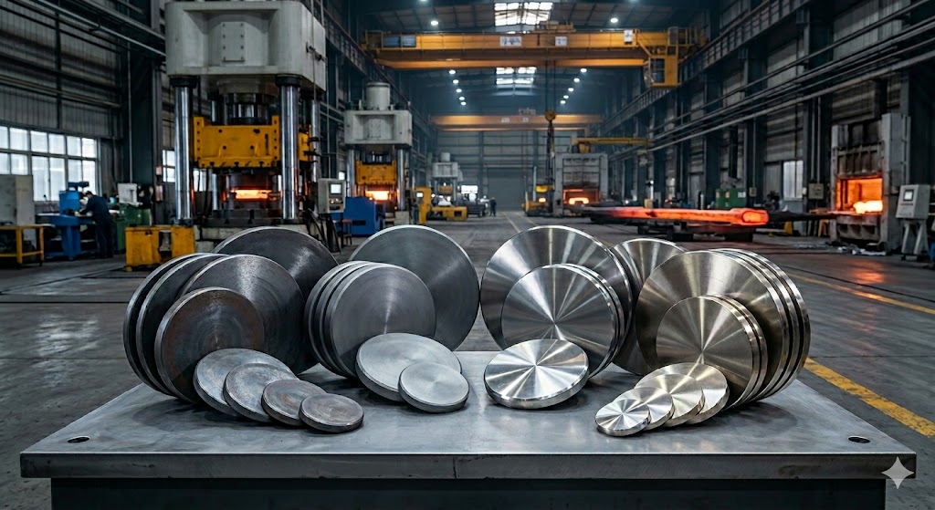 Forged Steel Discs manufactured by Jiangsu Liangyi