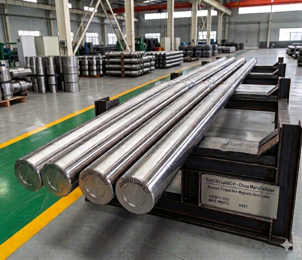 Forged Steel Non-Magnetic Drill Collar – Manufactured to API Spec 7-1, ISO 9001:2015 Certified – Jiangsu Liangyi China Manufacturer