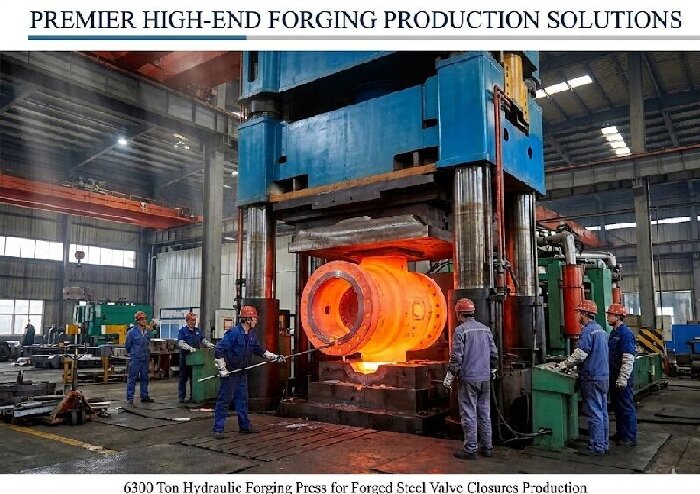 6300 Ton Hydraulic Forging Press for Forged Steel Valve Closures Production