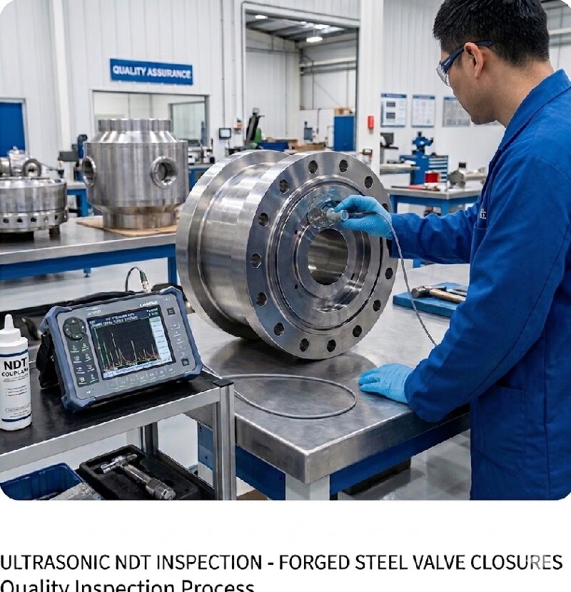 Ultrasonic NDT Inspection for Forged Steel Valve Closures