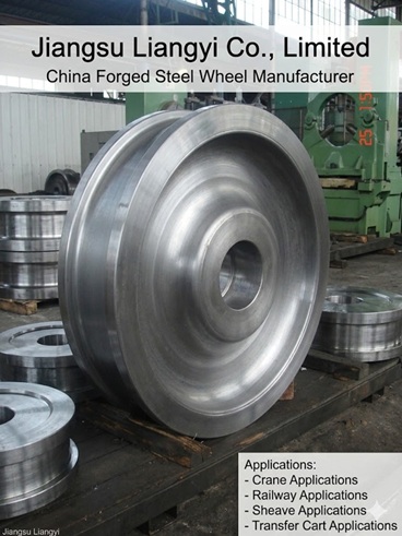 Forged Steel Wheels manufactured by Jiangsu Liangyi