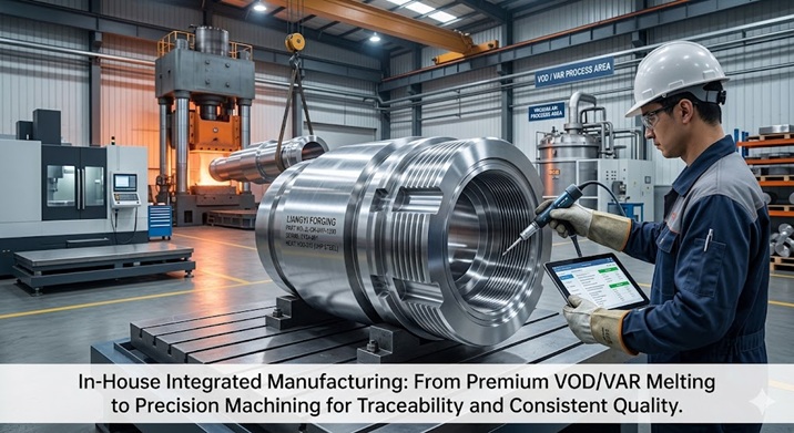 Custom Forged Steel Casing Hangers & Tubing Hangers Manufacturing - Jiangsu Liangyi China Forging Factory