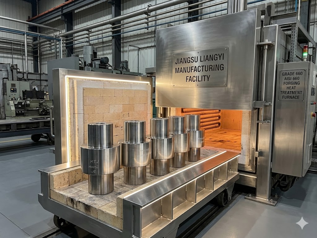 Grade 660 AISI 660 Forging Heat Treatment Furnace -- Jiangsu Liangyi Manufacturing Facility