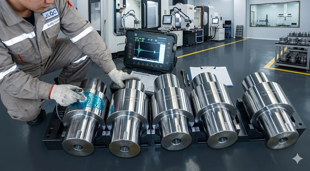 Ultrasonic Testing (UT) of ASTM A453 Grade 660 Forgings -- Jiangsu Liangyi Quality Control