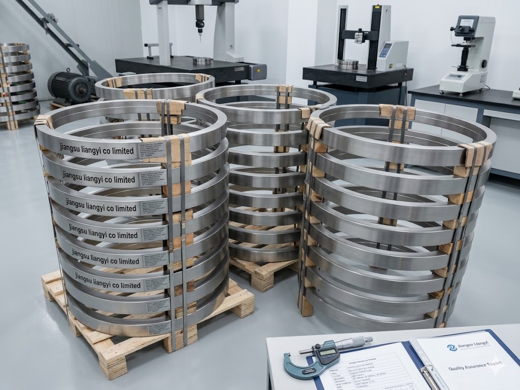 Hastelloy C22 seamless rolled forged rings – UNS N06022 Alloy C-22 open die forgings for high-pressure applications