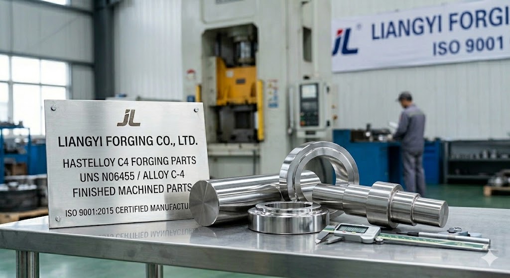 China Jiangsu Liangyi Hastelloy C4 Forging Parts UNS N06455 Alloy C-4 Open Die Forgings