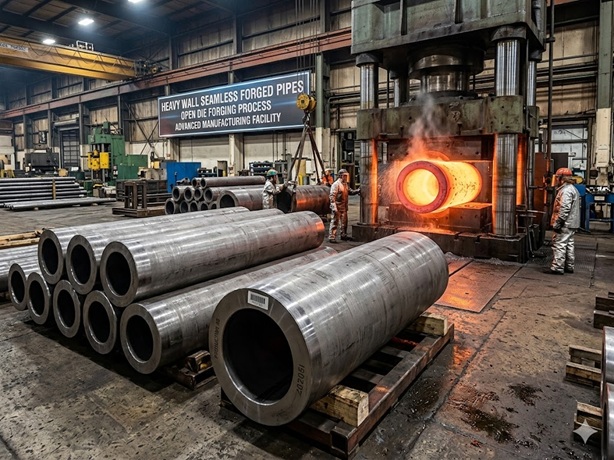 Heavy Wall Seamless Forged Pipes Open Die Forging Process & Advanced Manufacturing