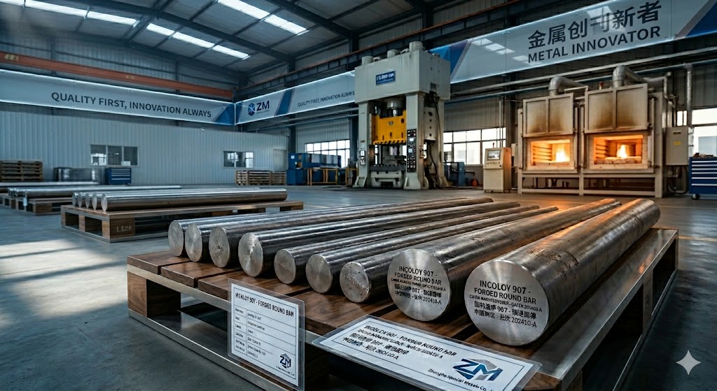 Incoloy 907 forged round bars from China manufacturer