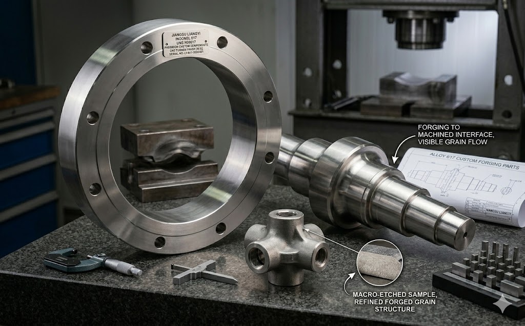 Inconel 617 Forging Parts – Alloy 617 UNS N06617 Custom Forged Components from China Professional Manufacturer Jiangsu Liangyi