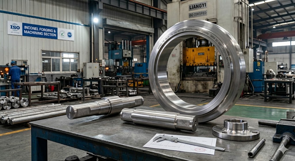 Inconel 718 Alloy 718 UNS N07718 Forging Parts - China Professional Manufacturer Jiangsu Liangyi