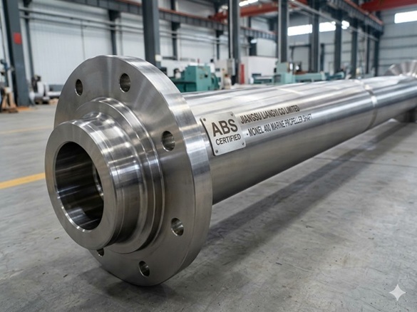 Monel 400 marine propeller shaft, ABS certified, Jiangsu Liangyi