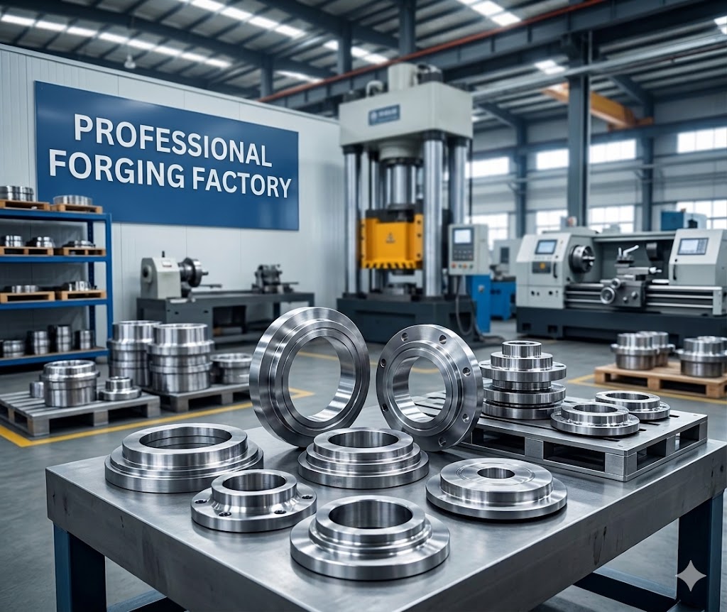 Custom NiCr21Mo14W Forged Components Production in China Professional Forging Factory