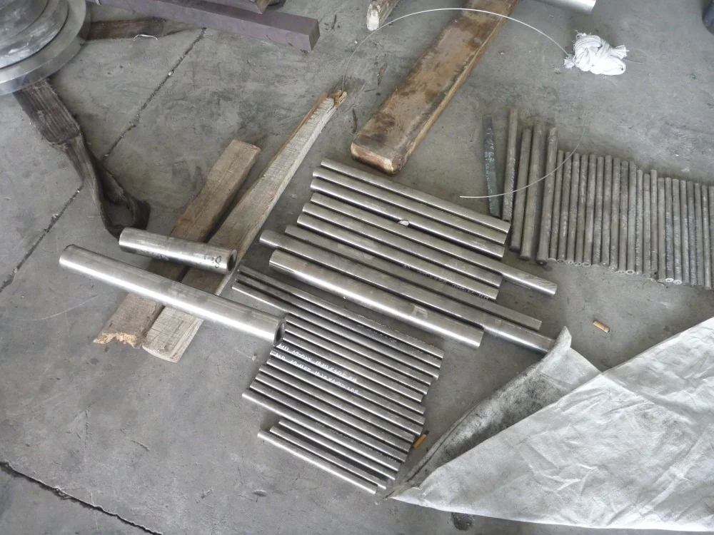 Nimonic 80A (UNS N07080) forged round bars and rods, diameter 20 to 800 mm, VIM/ESR melt, produced by Jiangsu Liangyi, Jiangyin China