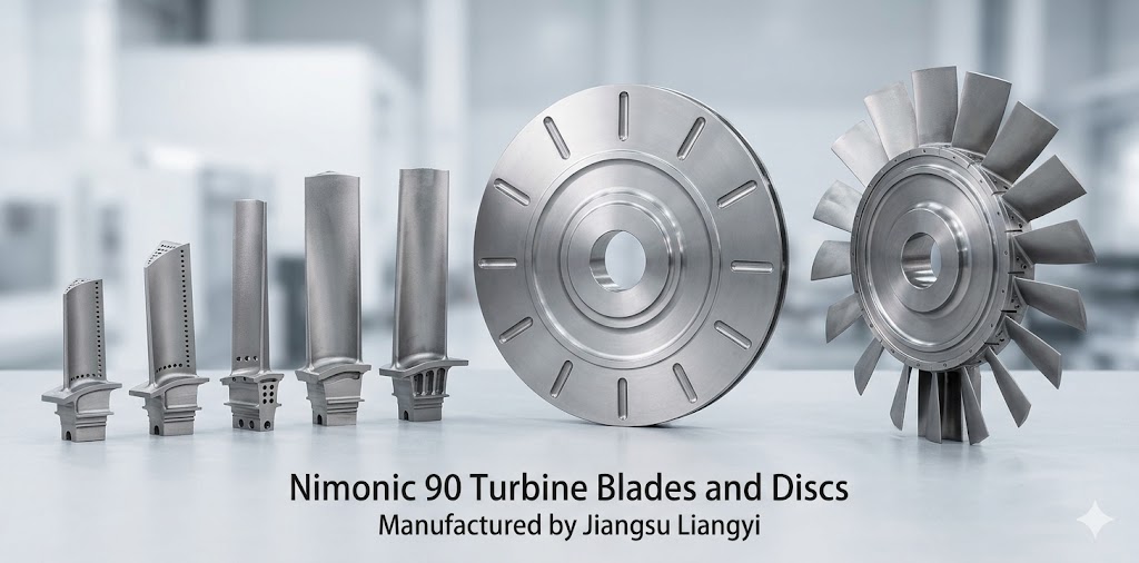 Nimonic 90 Turbine Blades and Discs for Gas and Steam Turbines — Manufactured by Jiangsu Liangyi