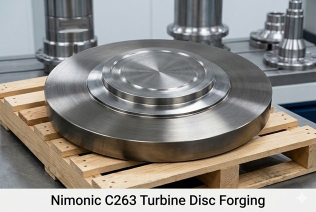Nimonic C263 Turbine Disc Forging – Gas Turbine Steam Turbine Disc UNS N07263