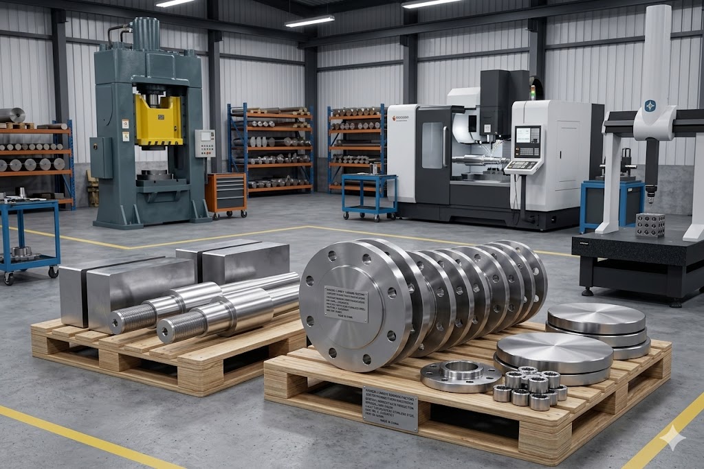 Custom UNS S32205 Alloy 2205 Forged Parts Production - Jiangsu Liangyi China Forging Factory