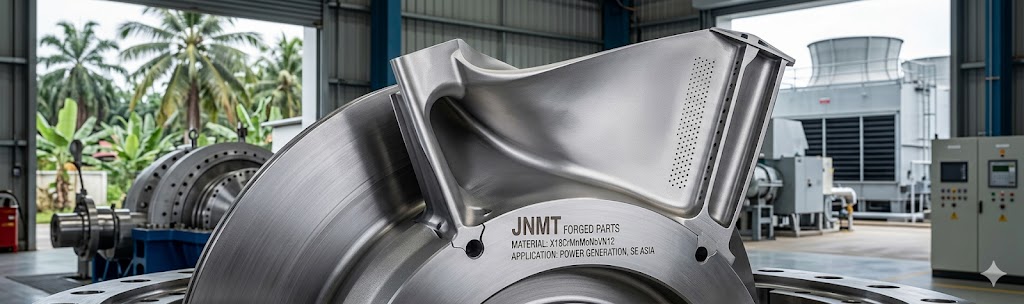 X18CrMnMoNbVN12 gas turbine blade for power generation in Southeast Asia