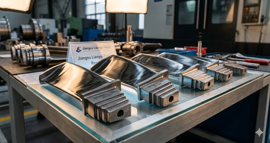 X20CrMoWV12-1 1.4935 forged gas turbine blades manufactured by Jiangsu Liangyi China